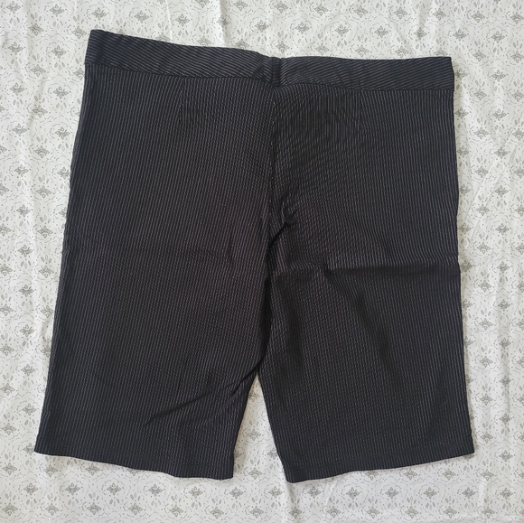 Vanity Y2K Striped Stretch Bermuda Shorts - Picture 6 of 6